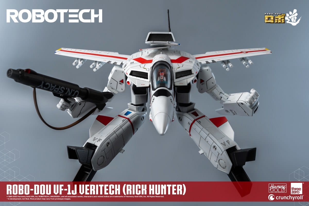 THREEZERO Robotech ROBO-DOU VF-1J Veritech (Rick Hunter) Figure