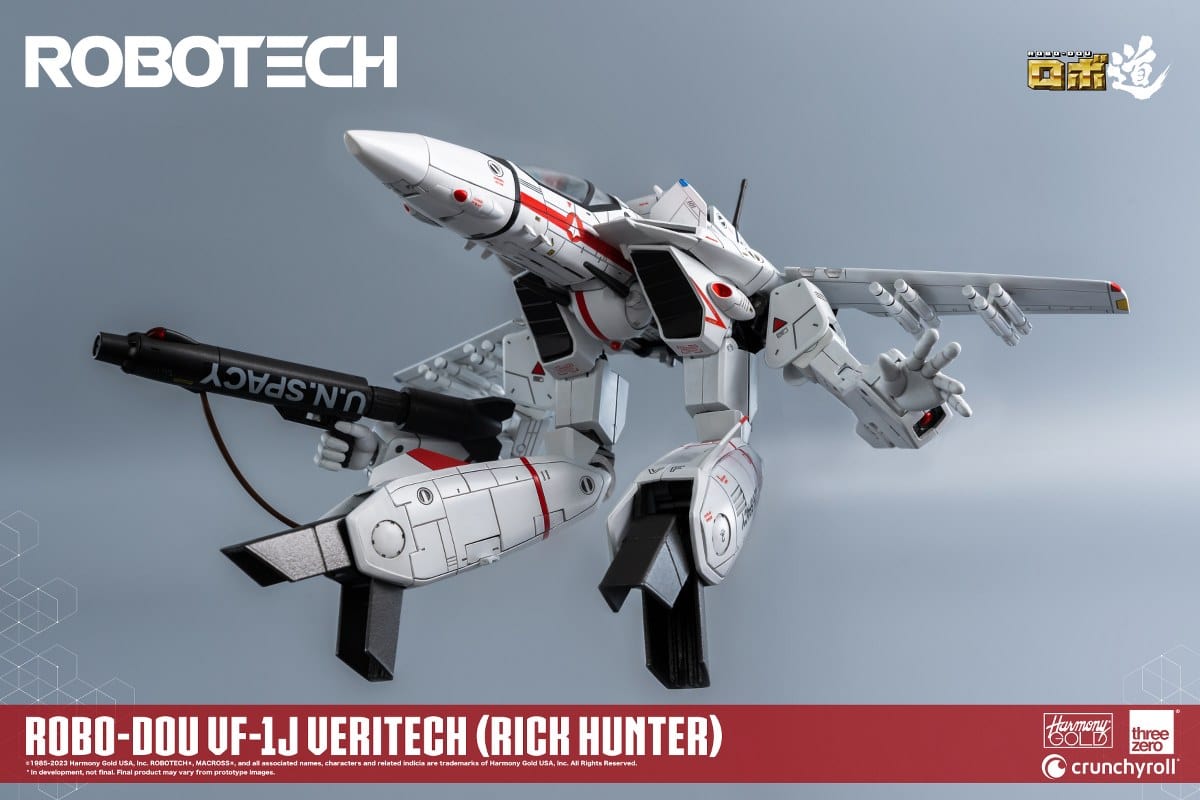 THREEZERO Robotech ROBO-DOU VF-1J Veritech (Rick Hunter) Figure