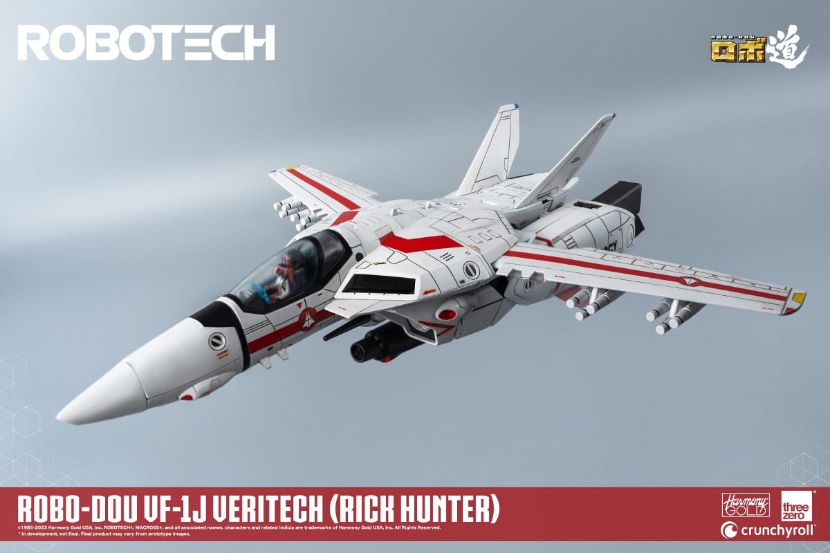 THREEZERO Robotech ROBO-DOU VF-1J Veritech (Rick Hunter) Figure