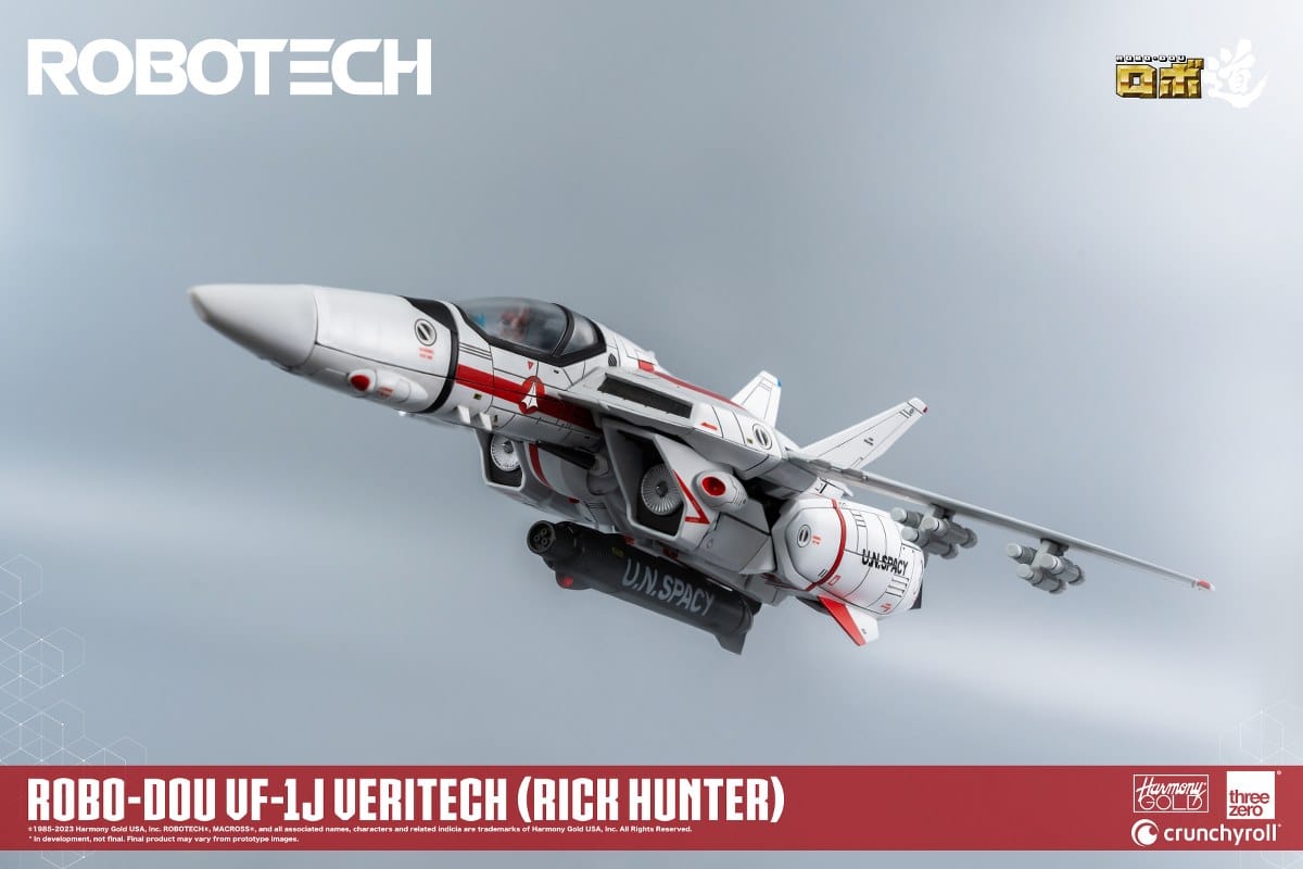 THREEZERO Robotech ROBO-DOU VF-1J Veritech (Rick Hunter) Figure