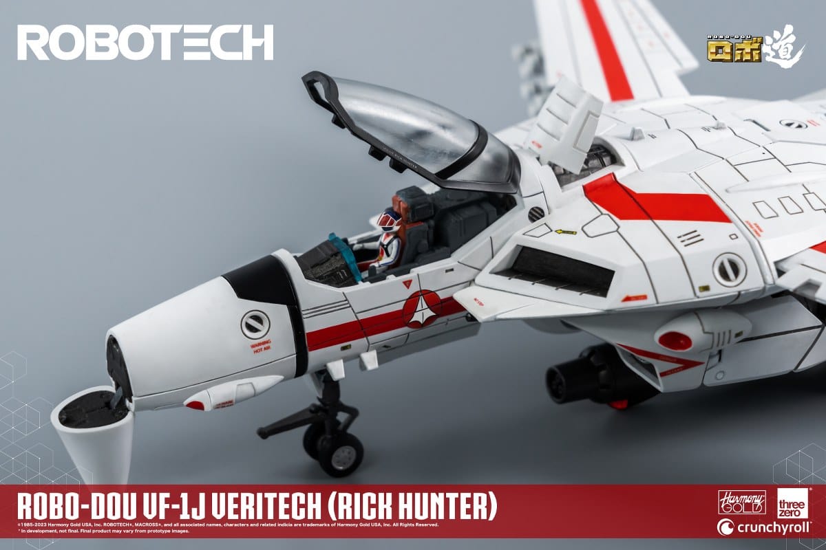 THREEZERO Robotech ROBO-DOU VF-1J Veritech (Rick Hunter) Figure