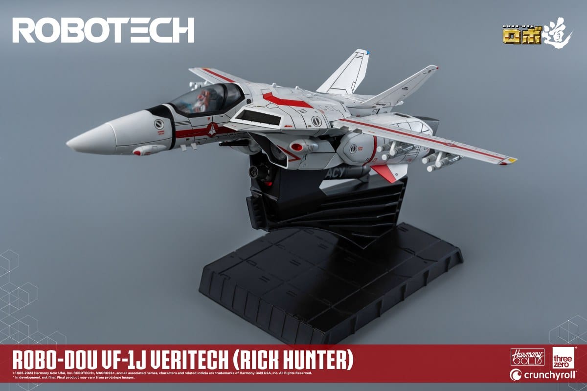 THREEZERO Robotech ROBO-DOU VF-1J Veritech (Rick Hunter) Figure