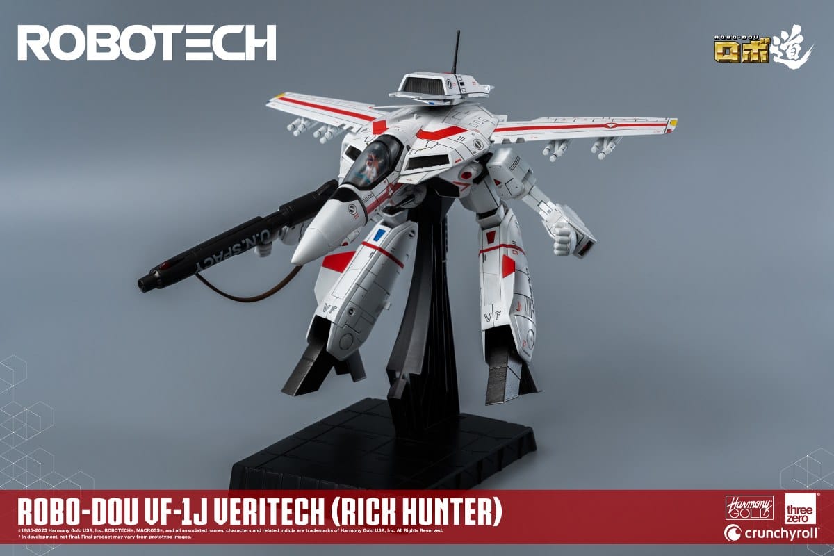 THREEZERO Robotech ROBO-DOU VF-1J Veritech (Rick Hunter) Figure