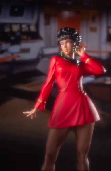 KOTOBUKIYA Star Trek Operation Officer Uhura Bishoujo Statue