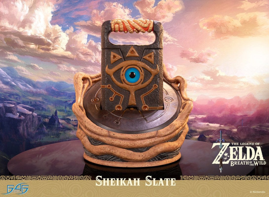 FIRST 4 FIGURES The Legend of Zelda: Breath of the Wild Sheikah Slate Limited Edition Statue