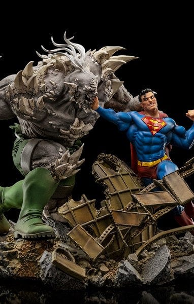 IRON STUDIOS Superman vs Doomsday - DC Comics Exclusive 10 Years - Art Scale 1/10