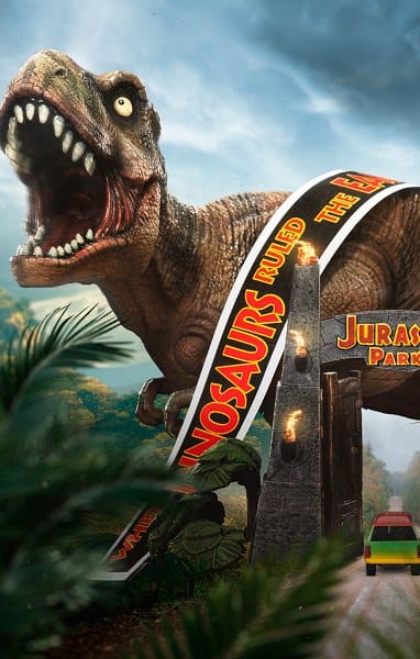 IRON STUDIOS T-Rex 30th Anniversary Deluxe - Jurassic Park - MiniCo