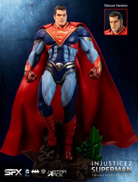 STAR ACE Injustice 2 Superman (Normal Ver.) 1/8 Scale Limited Edition Statue