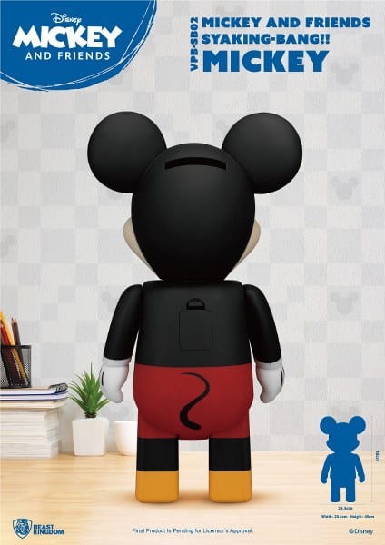 BEAST KINGDOM Mickey and Friends SYAKING BANG!! VPB-SB02 Mickey