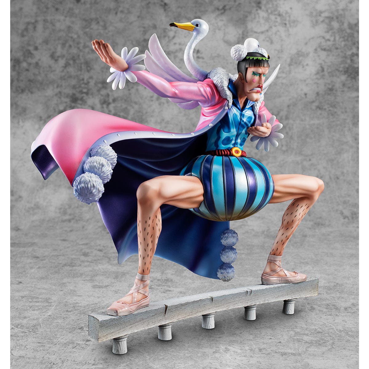 MEGAHOUSE Portrait.Of.Pirates ONE PIECE "Playback Memories”: Mr. 2 Bon Clay