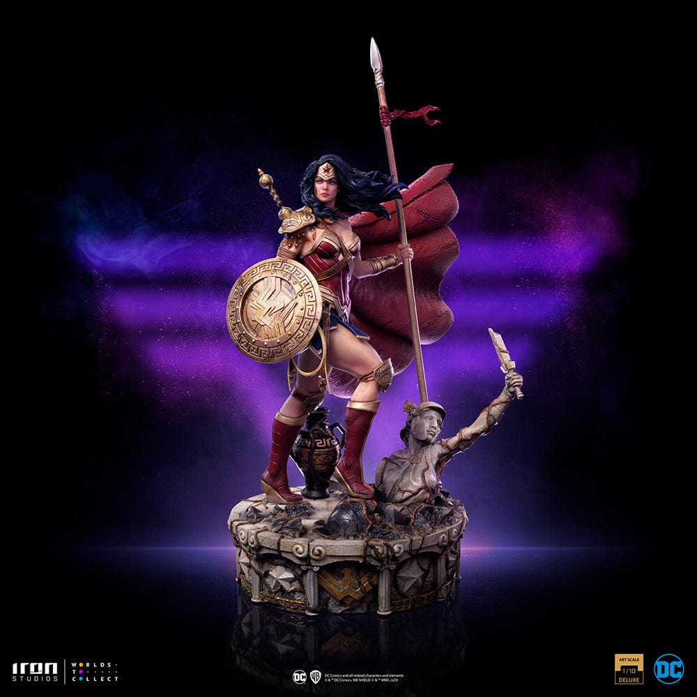 IRON STUDIOS Wonder Woman Unleashed - DC Comics - Art Scale 1/10