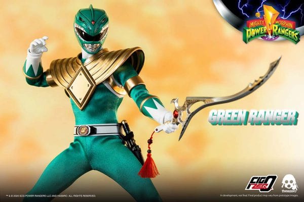 THREEZERO Mighty Morphin Power Rangers FigZero Green Ranger 1/6 Scale Figure