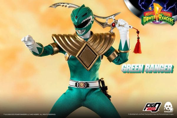 THREEZERO Mighty Morphin Power Rangers FigZero Green Ranger 1/6 Scale Figure