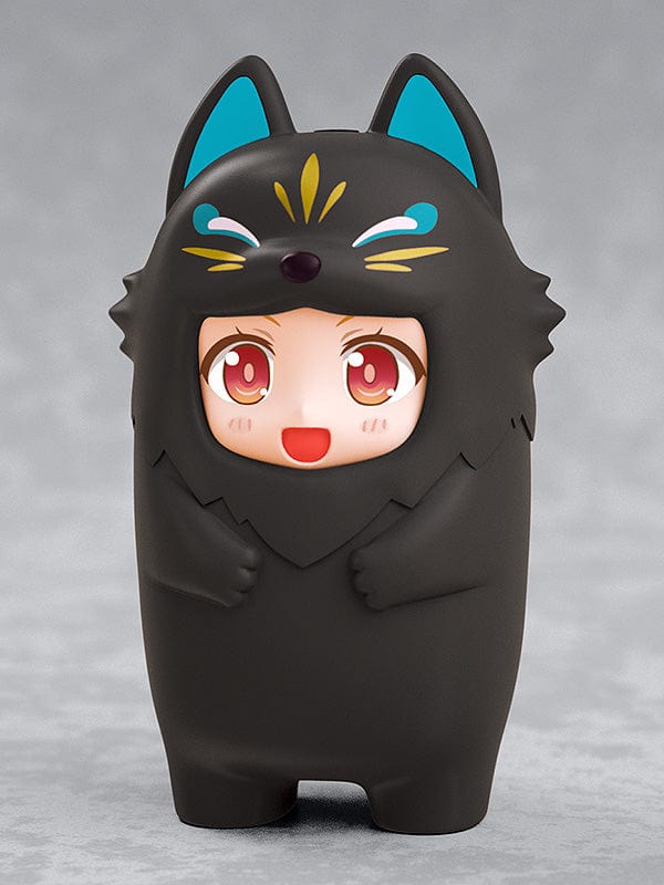 GOOD SMILE COMPANY Nendoroid More Kigurumi Face Parts Case (Black Kitsune)