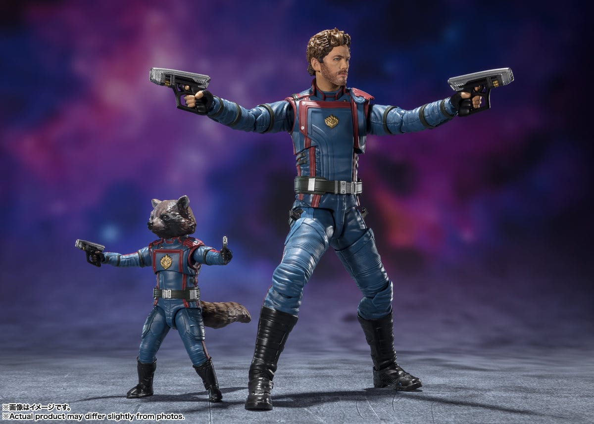 BANDAI SPIRITS S.H.Figuarts Star Lord & Rocket Raccoon (Guardians of the Galaxy: Vol. 3)