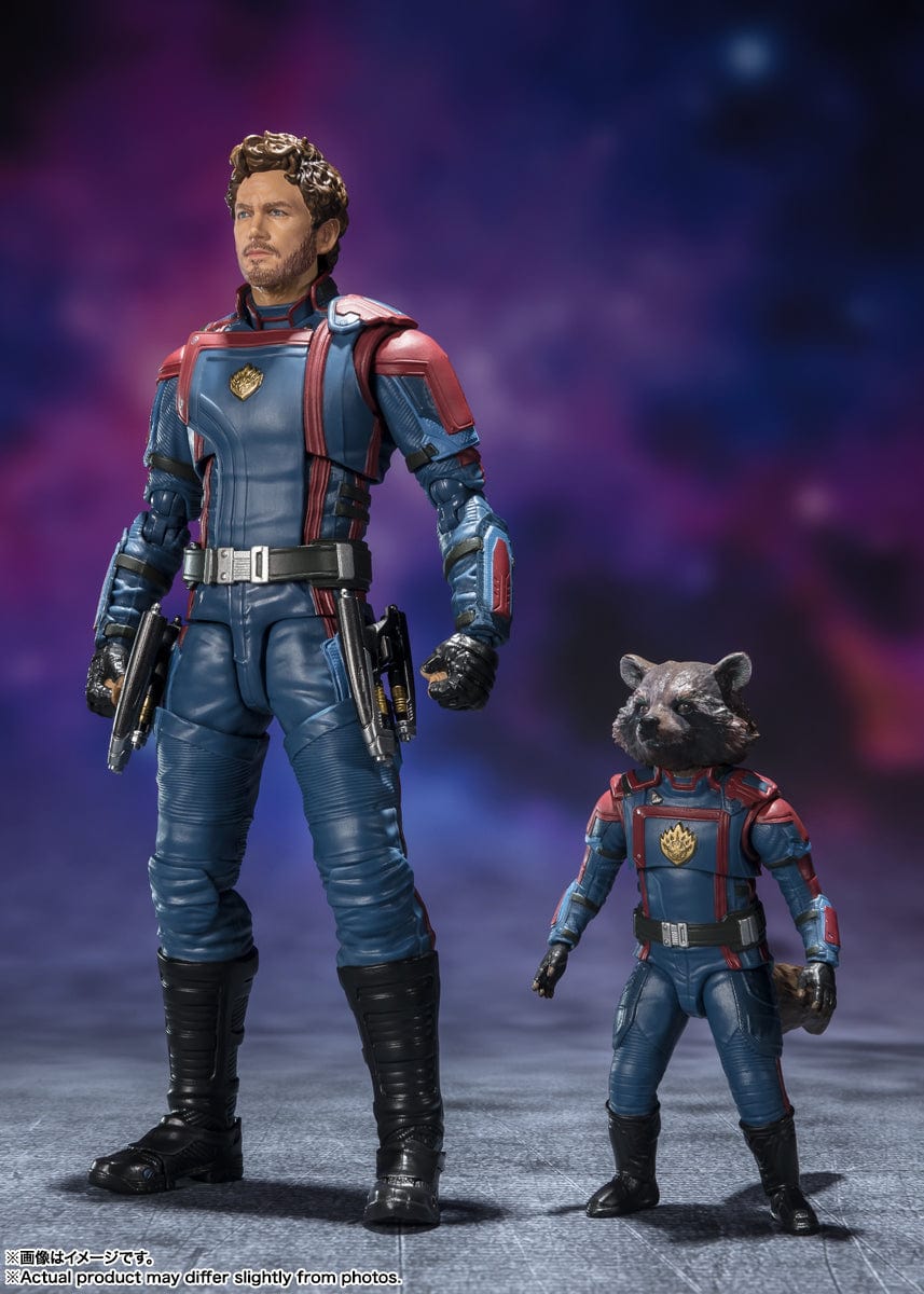 BANDAI SPIRITS S.H.Figuarts Star Lord & Rocket Raccoon (Guardians of the Galaxy: Vol. 3)