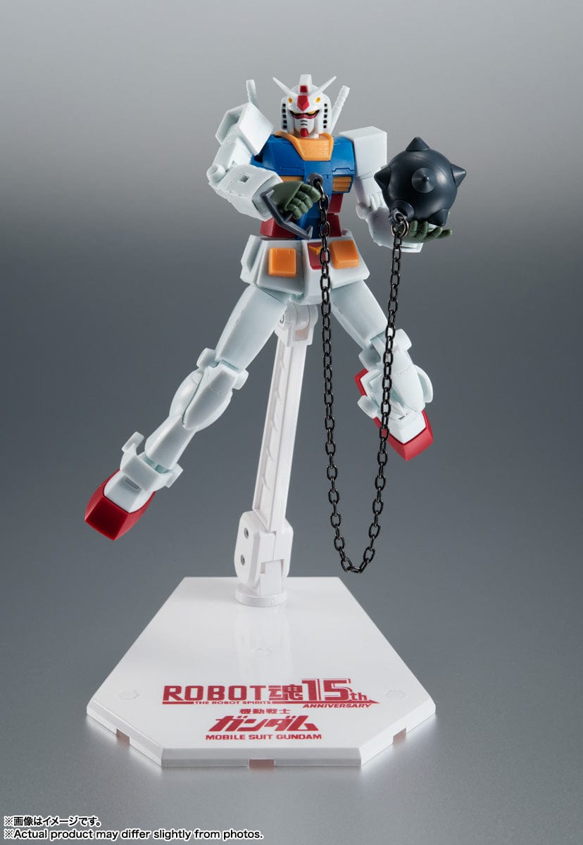 BANDAI SPIRITS Mobile Suit Gundam Robot Spirits 15th Anniversary RX-78-2 Gundam (Ver. A.N.I.M.E.)