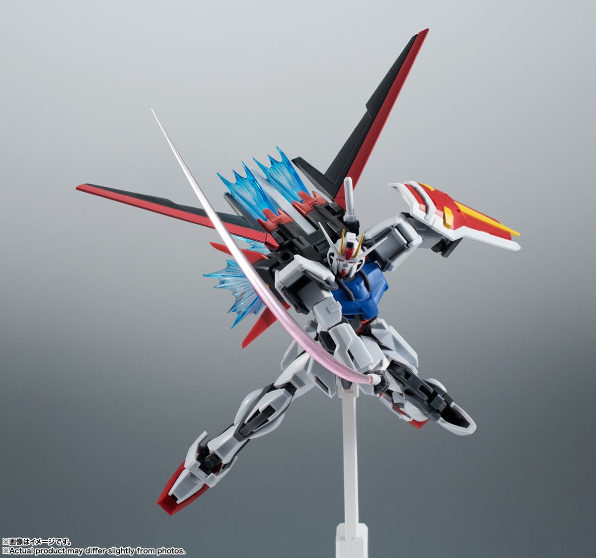 BANDAI SPIRITS Mobile Suit Gundam SEED Robot Spirits 15th Anniversary GAT-X105+AQM/E-X01 AILE Strike Gundam (Ver. A.N.I.M.E.)