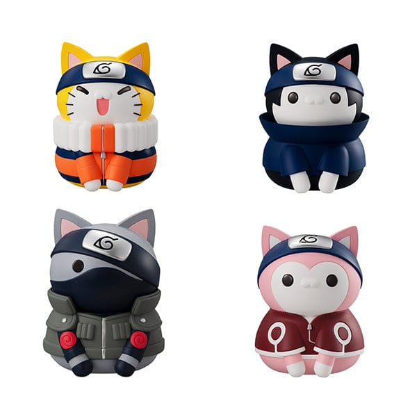 MEGAHOUSE MEGA CAT PROJECT NARUTO: Giant Nyaruto! REBOOT - Team 7 Set