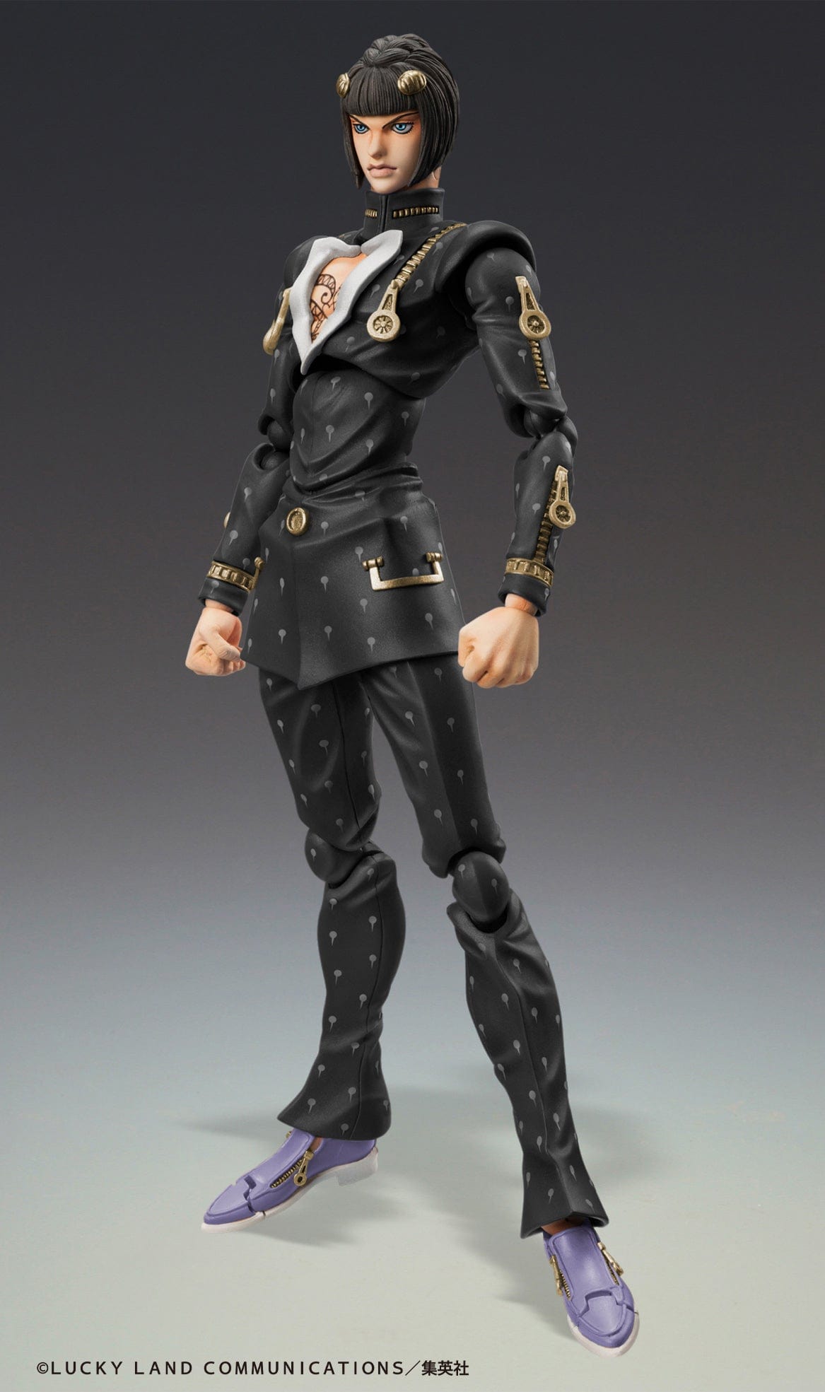 MEDICOS JoJo's Bizarre Adventure Super Action Statue Bruno Bucciarati (Black Ver.)