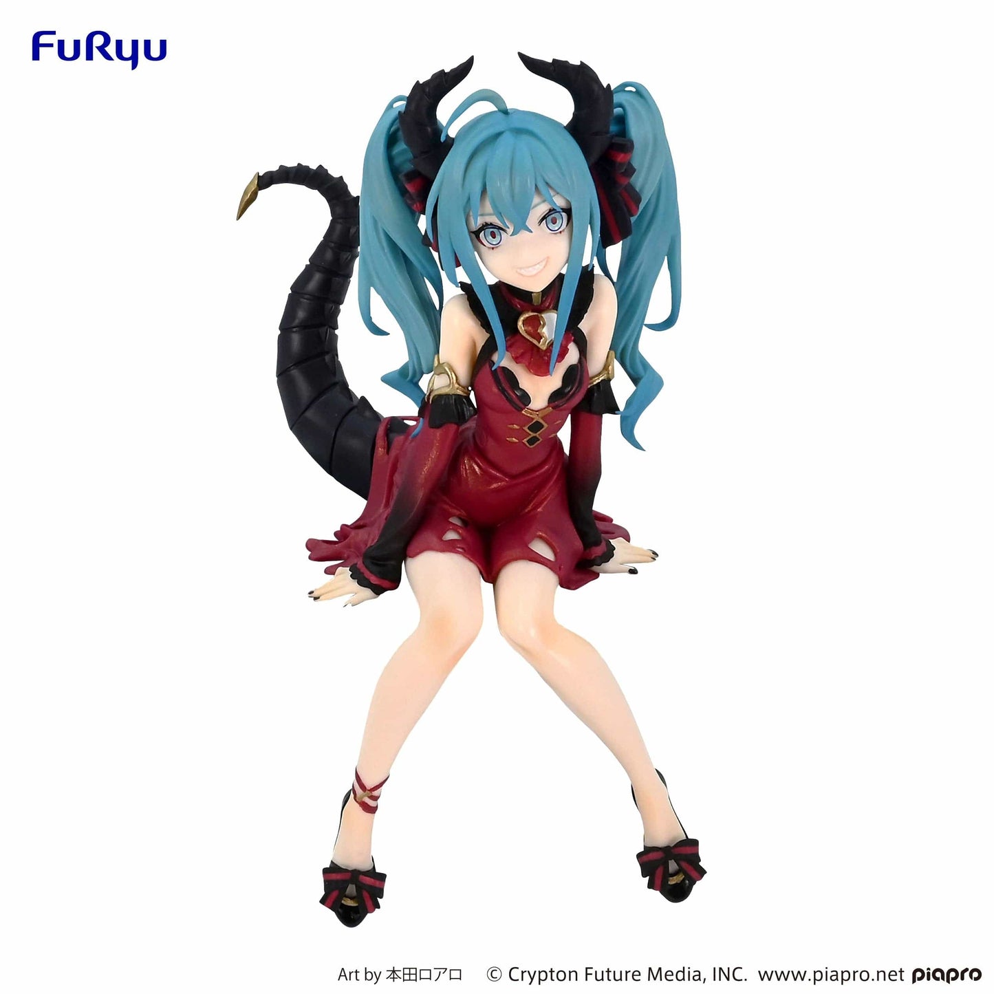 FURYU Vocaloid Series Noodle Stopper - Hatsune Miku (Villain Red Color ver.)