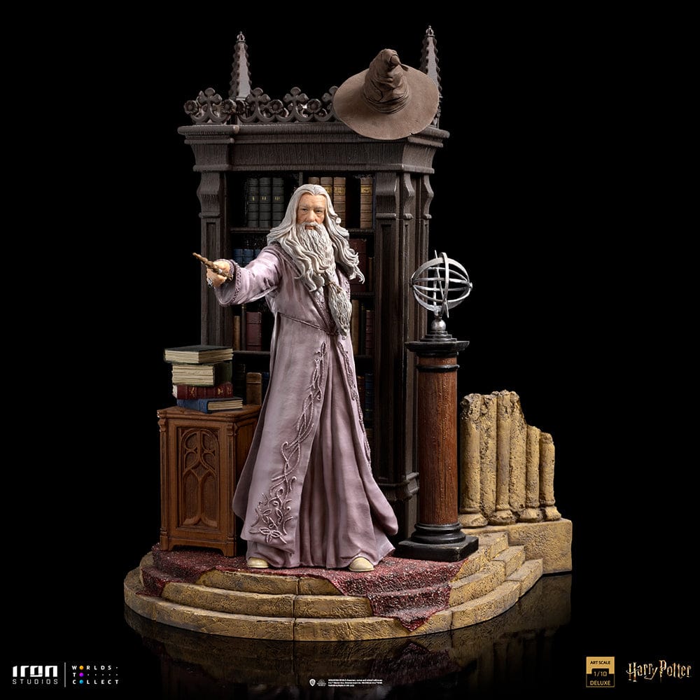 IRON STUDIOS Harry Potter Albus Dumbledore Deluxe Art Scale 1/10