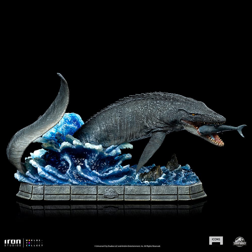 IRON STUDIOS Jurassic World Mosasaurus Icons