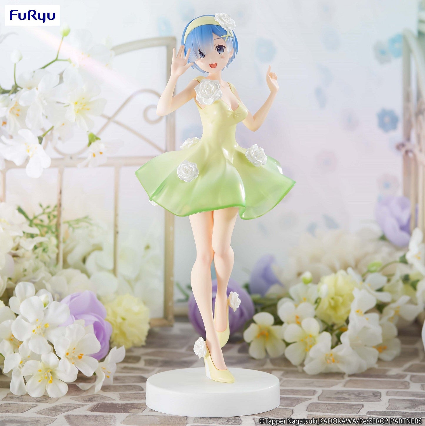 FURYU Re:ZERO -Starting Life in Another World- Trio-Try-iT - Rem (Flower Dress ver.) Figure