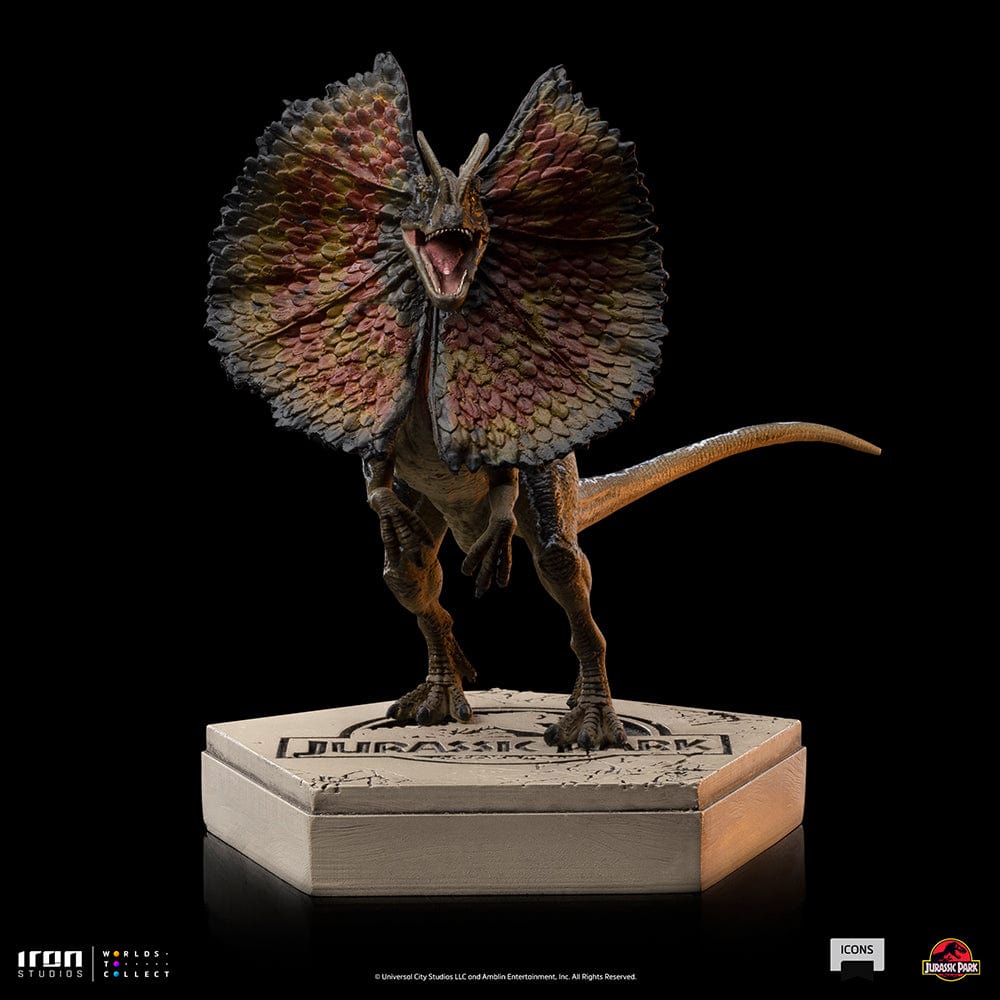 IRON STUDIOS Jurassic Park Dilophosaurus - Jurassic Park Icons