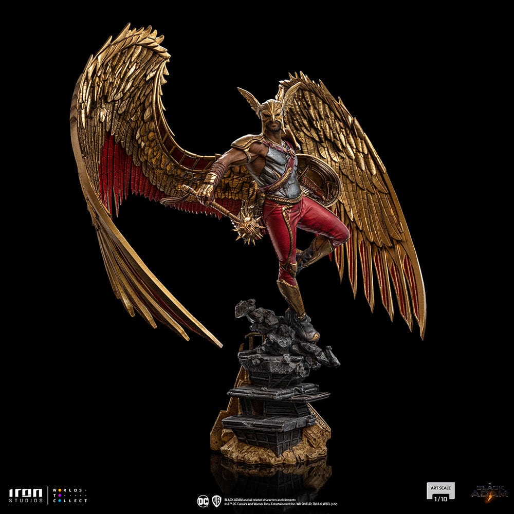 IRON STUDIOS Black Adam Movie Hawkman Art Scale 1/10