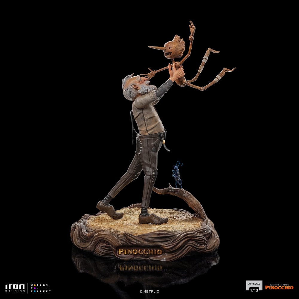 IRON STUDIOS Gepeto & Pinocchio Art Scale 1/10