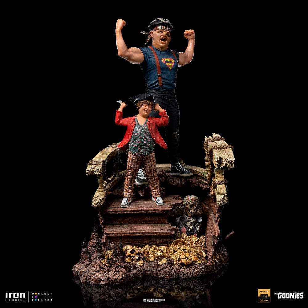 IRON STUDIOS Sloth and Chunk - The Goonies DELUXE Art Scale 1/10