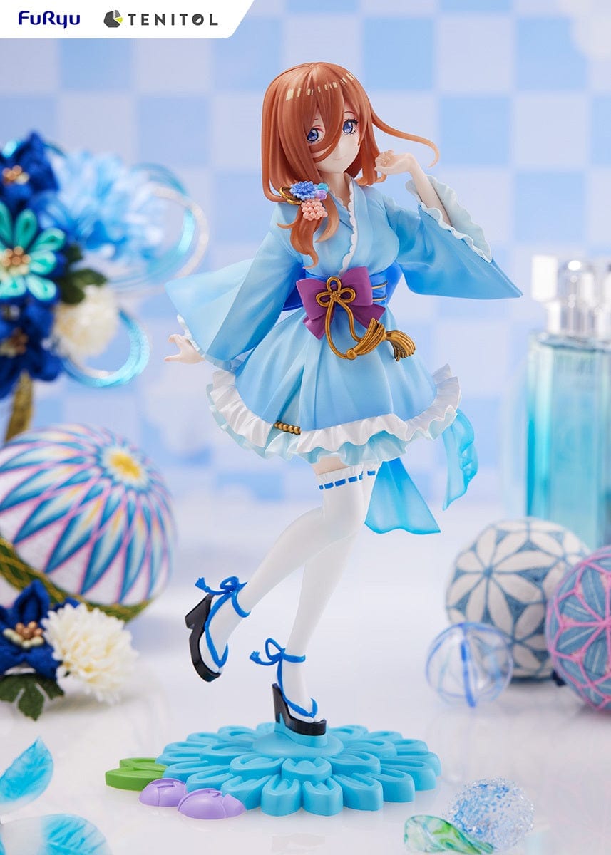 FURYU The Quintessential Quintuplets Tenitol - Miku Nakano (Mini Skirt Yukata Ver.) Figure