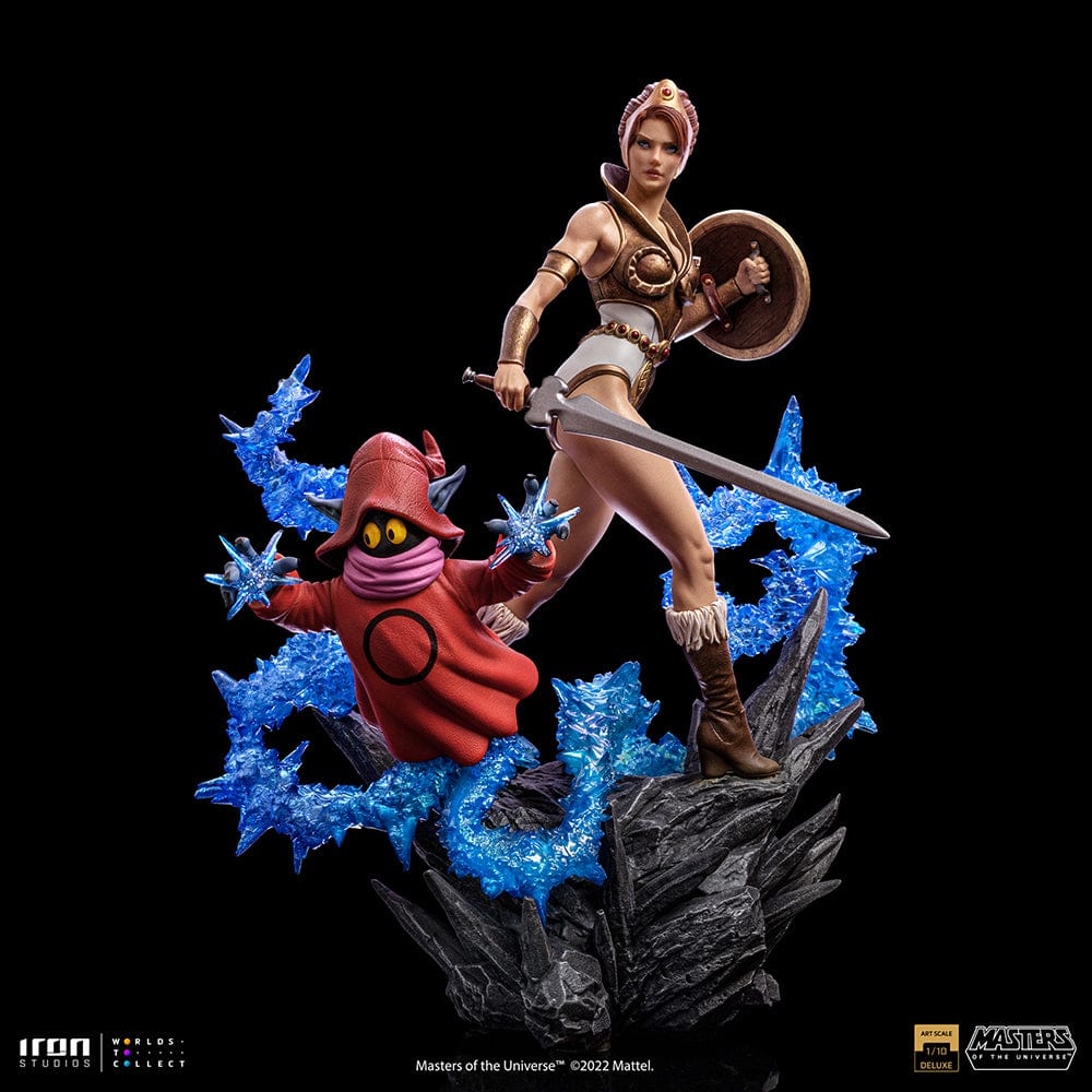 IRON STUDIOS MOTU Teela and Orko Deluxe Art Scale 1/10