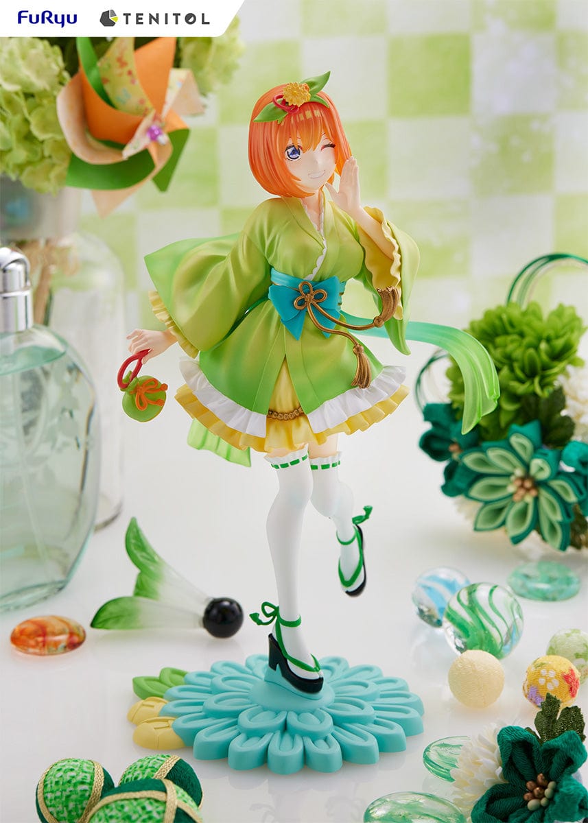 FURYU The Quintessential Quintuplets Tenitol Yotsuba Nakano (Mini Skirt Yukata Ver.) Figure