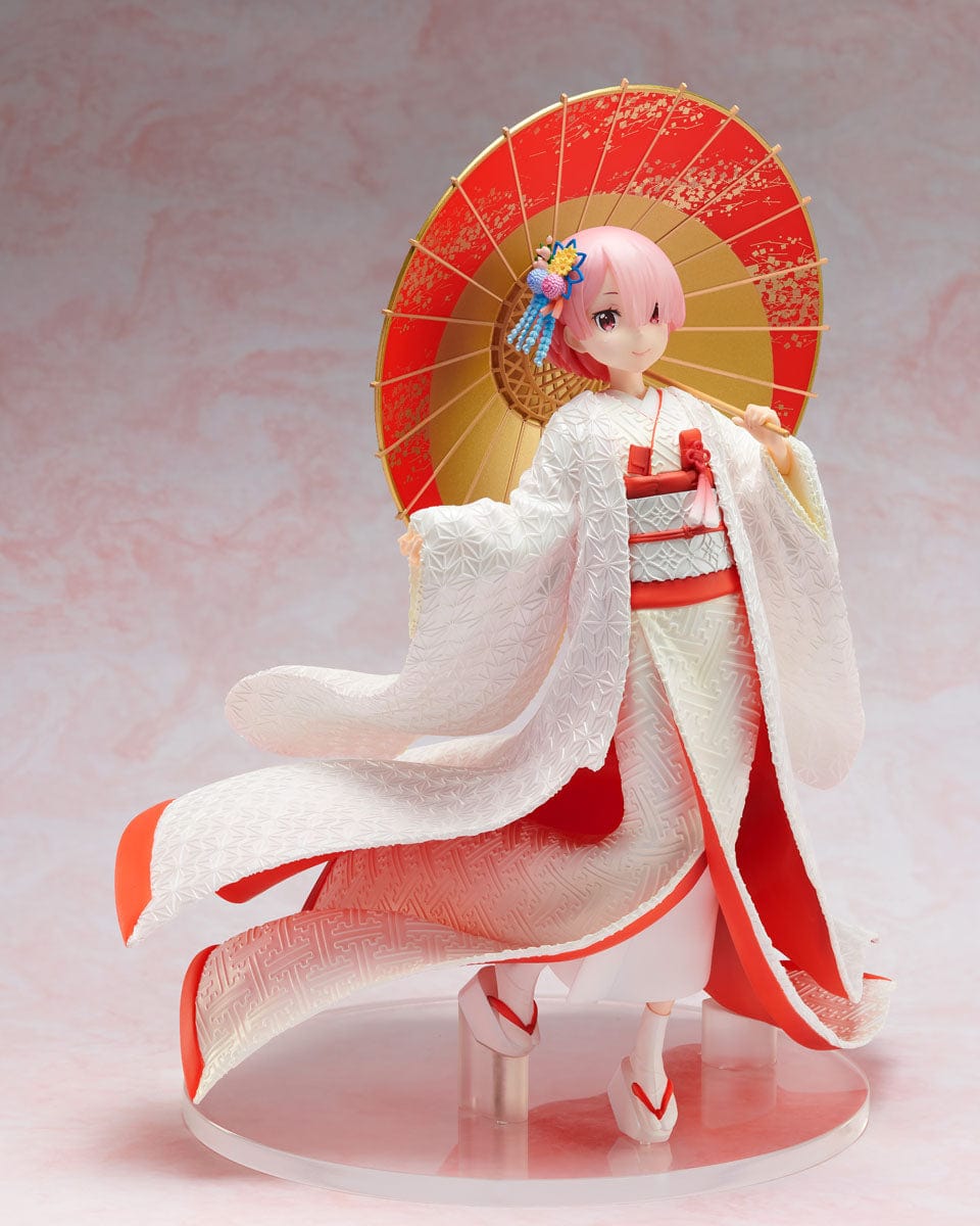 FURYU ReZERO -Starting Life in Another World- Ram Shiromuku Ver. 1/7 Scale Figure