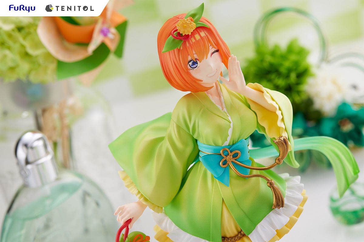 FURYU The Quintessential Quintuplets Tenitol Yotsuba Nakano (Mini Skirt Yukata Ver.) Figure