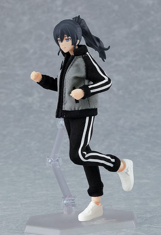 MAX FACTORY figma Female Body (Makoto) with Tracksuit + Tracksuit Skirt Outfit