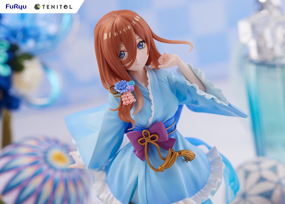 FURYU The Quintessential Quintuplets Tenitol - Miku Nakano (Mini Skirt Yukata Ver.) Figure