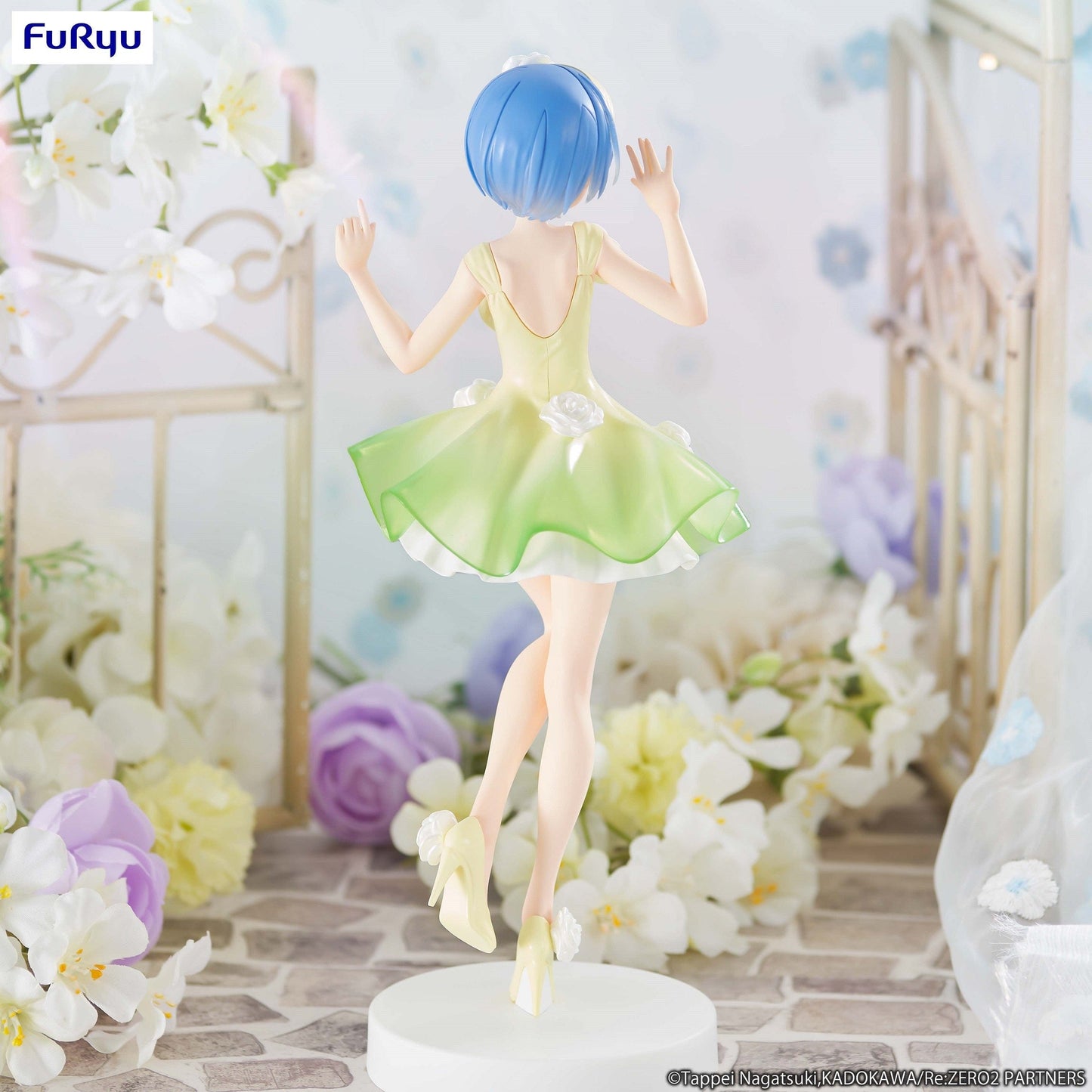 FURYU Re:ZERO -Starting Life in Another World- Trio-Try-iT - Rem (Flower Dress ver.) Figure