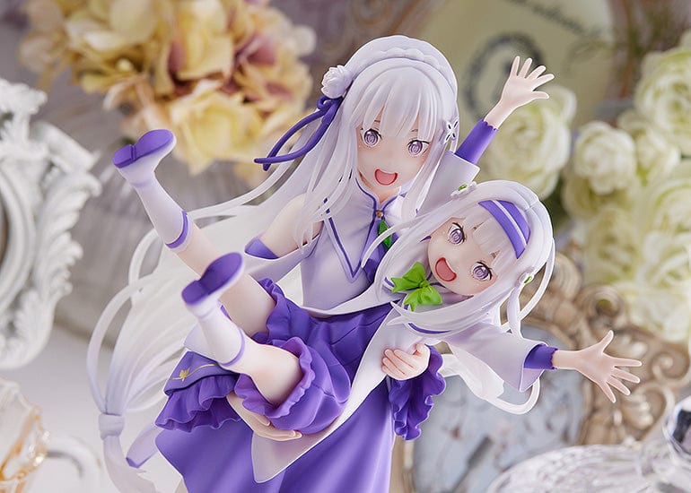 SEGA ReZERO -Starting Life in Another World- Figure Emilia & Childhood Emilia