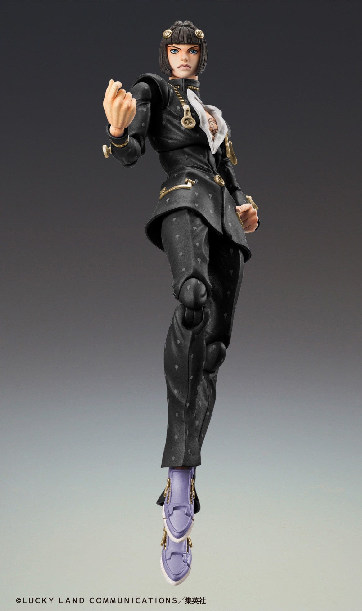 MEDICOS JoJo's Bizarre Adventure Super Action Statue Bruno Bucciarati (Black Ver.)