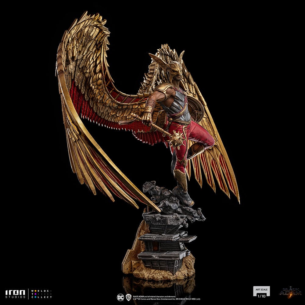 IRON STUDIOS Black Adam Movie Hawkman Art Scale 1/10