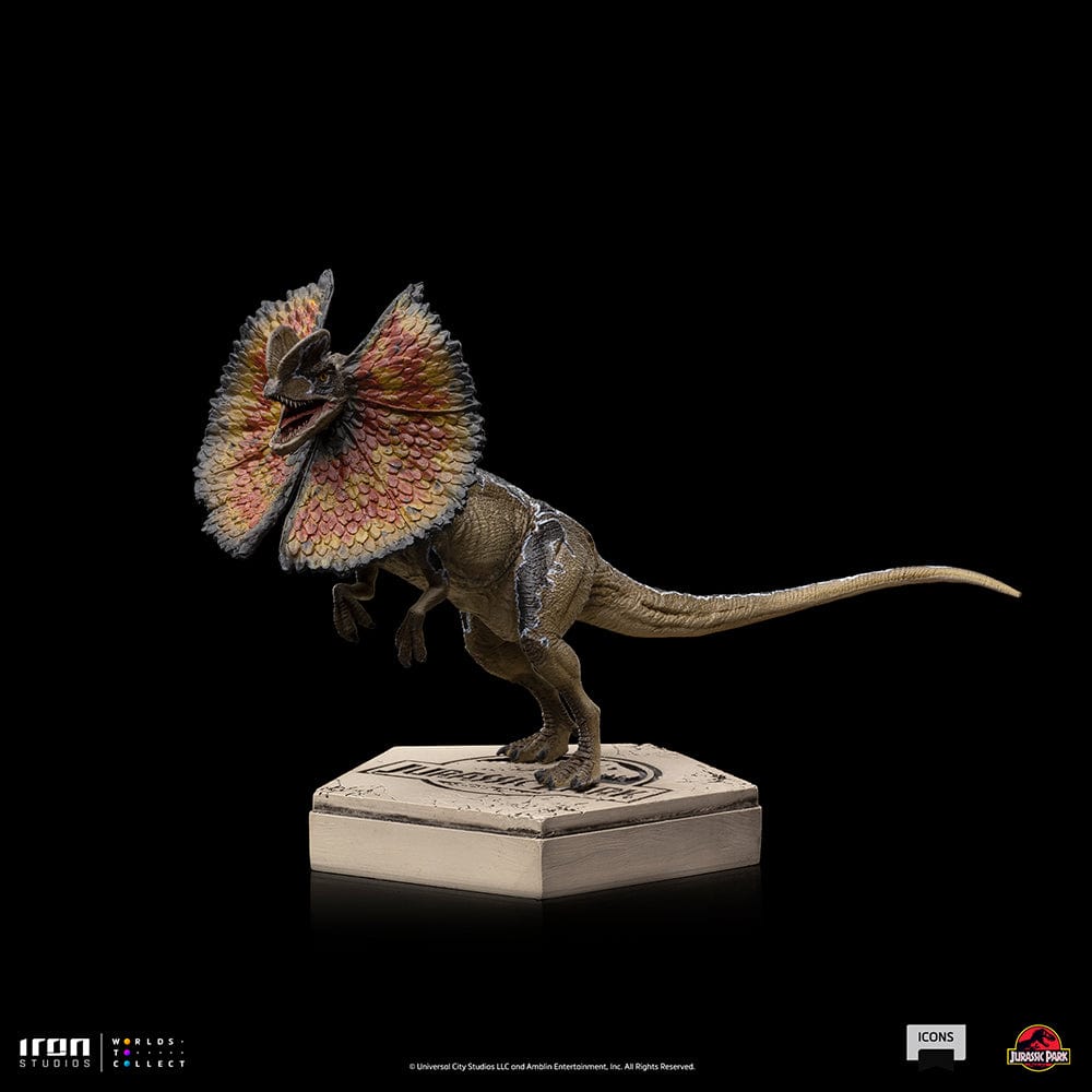 IRON STUDIOS Jurassic Park Dilophosaurus - Jurassic Park Icons