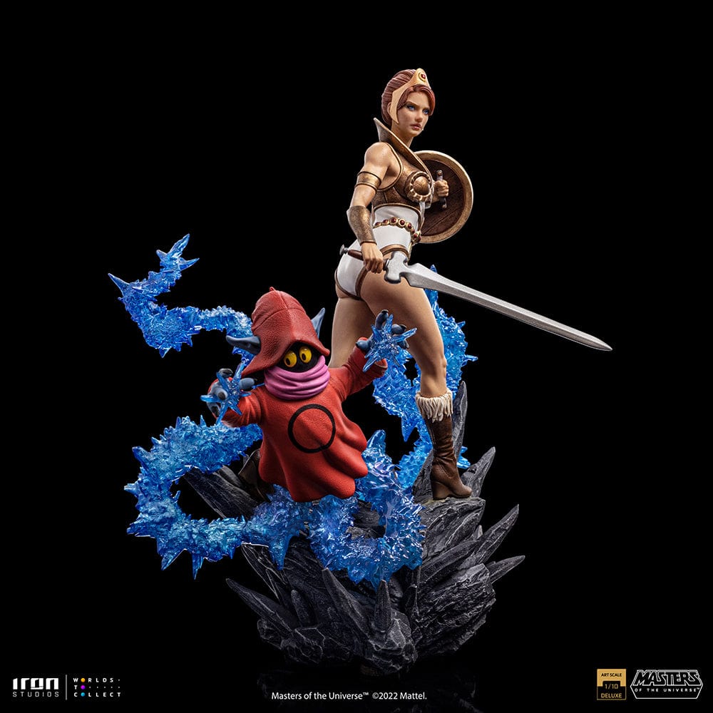 IRON STUDIOS MOTU Teela and Orko Deluxe Art Scale 1/10