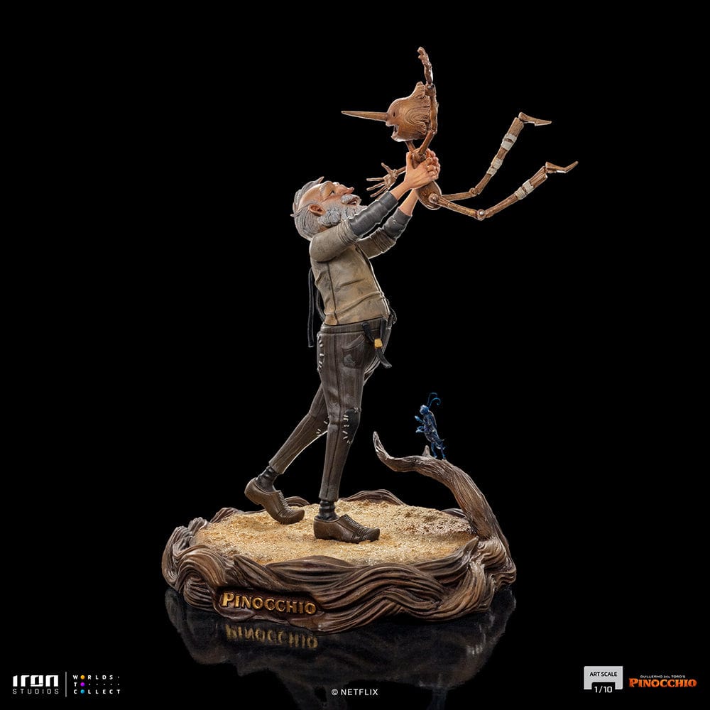 IRON STUDIOS Gepeto & Pinocchio Art Scale 1/10