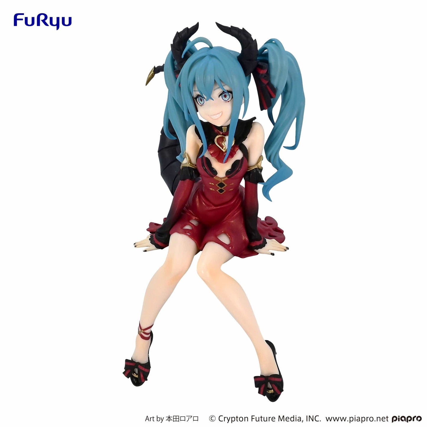 FURYU Vocaloid Series Noodle Stopper - Hatsune Miku (Villain Red Color ver.)