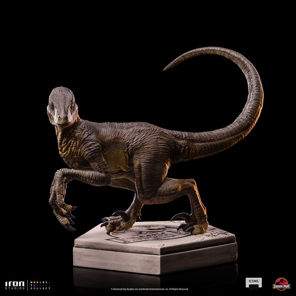 IRON STUDIOS Jurassic Park Velociraptor C Icons