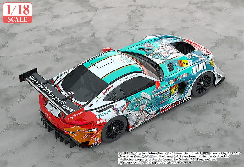 GOODSMILE RACING 1/18 Good Smile Hatsune Miku AMG 2023 Season Opening Ver.