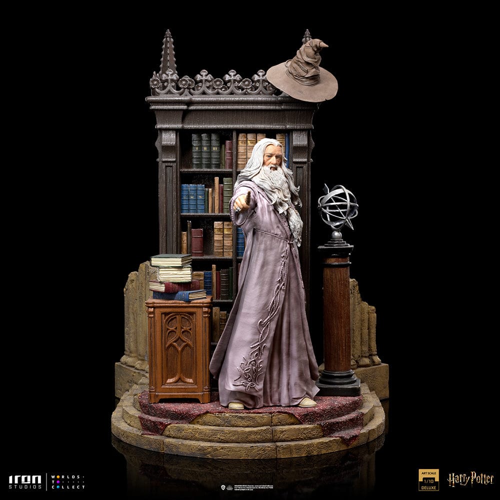 IRON STUDIOS Harry Potter Albus Dumbledore Deluxe Art Scale 1/10